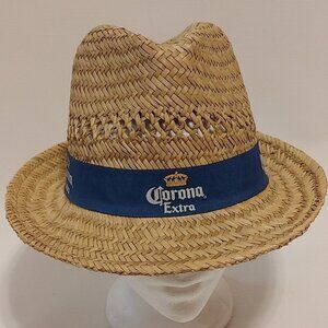 SUMMER Corona Extra Straw Hat One Size fits Most 100% Straw